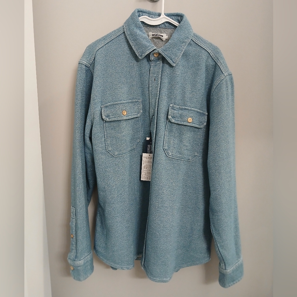 Taylor Stitch Washed Indigo Division Shirt